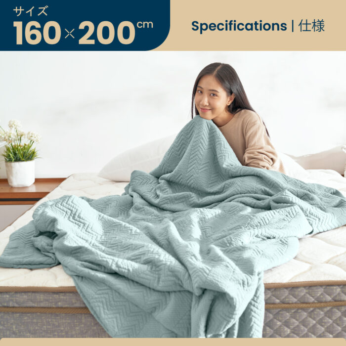 Tote Hana Blanket | Selimut Dewasa Tebal Bed Cover - Gambar 5