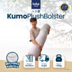 Tote Kumo Plush Bolster | Guling Tidur Hotel Premium Empuk