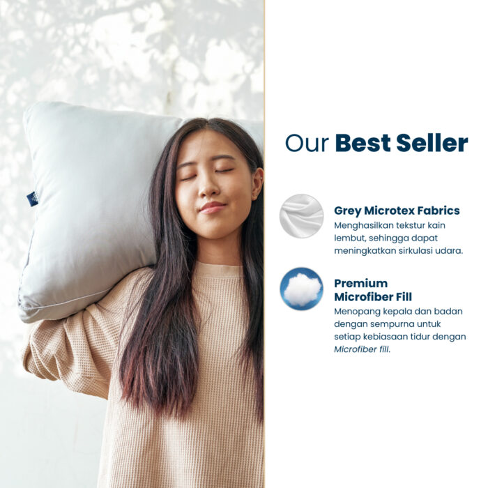 Tote Kumo Plush Pillow | Bantal Tidur Hotel Premium Empuk - Gambar 2