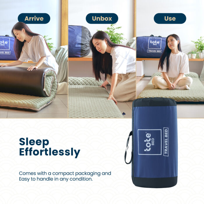 Tote Tatami Basic | Kasur Lantai Portable Lipat - Image 3