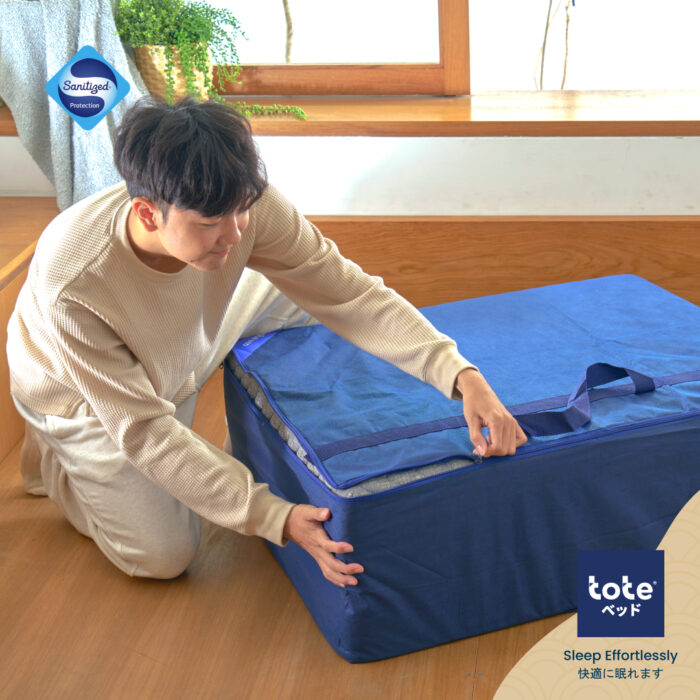 Tote Tatami Trifold | Kasur Lantai Portable Lipat Tiga - Gambar 4