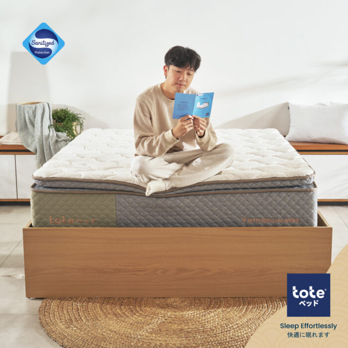 Tote Yama Euro Latex | Kasur Pocket Spring Bed Vacuum Dalam Box - Gambar 7