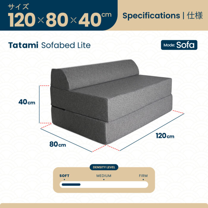 Tote Tatami Sofabed Lite | Kasur Portable Lipat Lantai - Image 7