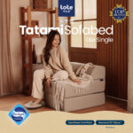 Tote Tatami Sofabed Lite Single | Kasur Portable Lipat Lantai