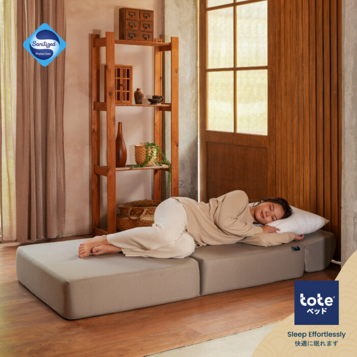 Tote Tatami Sofabed Lite Single | Kasur Portable Lipat Lantai - Gambar 4