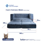 Tote Tatami Petto | Pet Friendly Sofa Tahan Cakaran Kucing - Gambar 11
