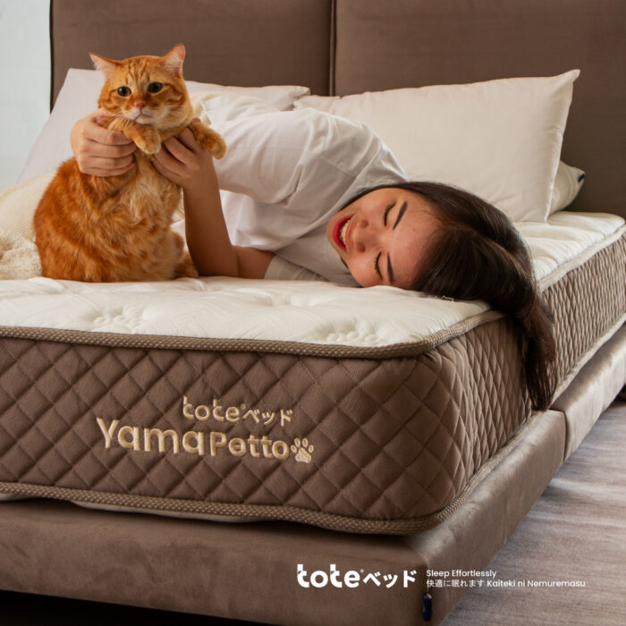 Tote Yama Petto | Kasur Pet Friendly Pocket Spring Bed - Gambar 4