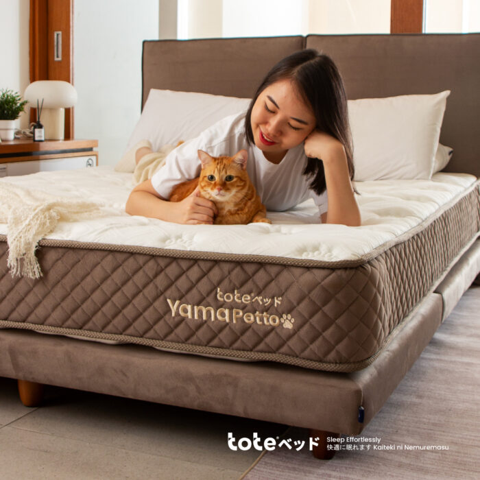 Tote Yama Petto | Kasur Pet Friendly Pocket Spring Bed - Gambar 5