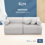 Elite Sofabox Westora | Sofa Box 2+1 Seater Minimalis - Gambar 2