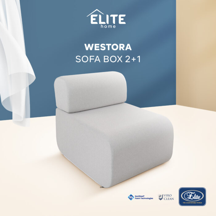 Elite Sofabox Westora | Sofa Box 2+1 Seater Minimalis - Gambar 3