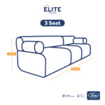 Elite Sofabox Westora | Sofa Box 2+1 Seater Minimalis - Gambar 7
