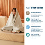 Tote Hana Hadakake | Selimut Travel Blanket - Gambar 2